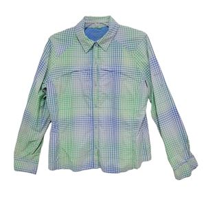 Columbia women's Omni Shade sun protected vented lightweight button down shirt